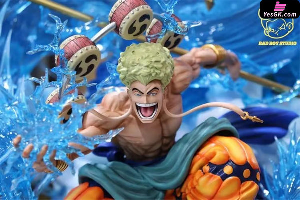One Piece Squatting Enel GK Statue - Bad Boy Studio [In-Stock] - Full Payment - One Piece