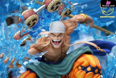 One Piece Squatting Enel GK Statue - Bad Boy Studio [In-Stock] - Full Payment - One Piece