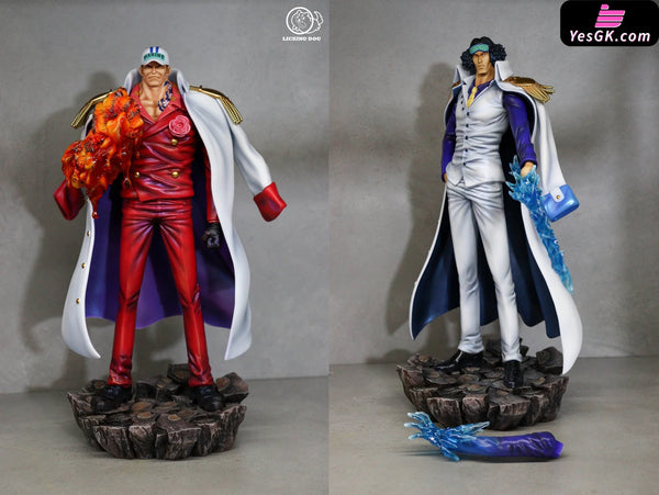 One Piece Standing Akainu & Kuzan GK Statue - LICKING DOG Studio [In-Stock] - Full Payment / Akainu - One Piece
