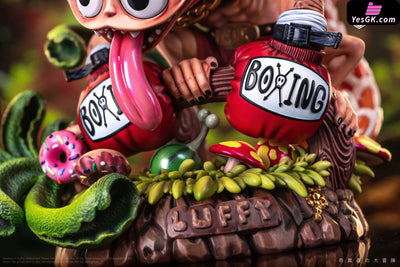 One Piece Strange Forest Adventure #4 Luffy & Fishtail Monkey Gk Statue - Mo Jie Wu Du Studio