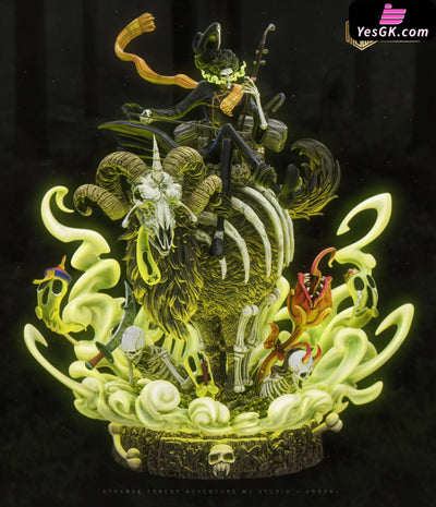 One Piece Strange Forest Adventure #5 Brook & Skeleton Sheep GK Statue - Mo Jie Wu Du Studio [Pre-Order] Full Payment