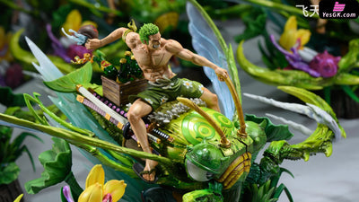 One Piece Strange Forest Adventure #5 Zoro & Scyther GK Statue - MJ Studio [In-Stock] One Piece