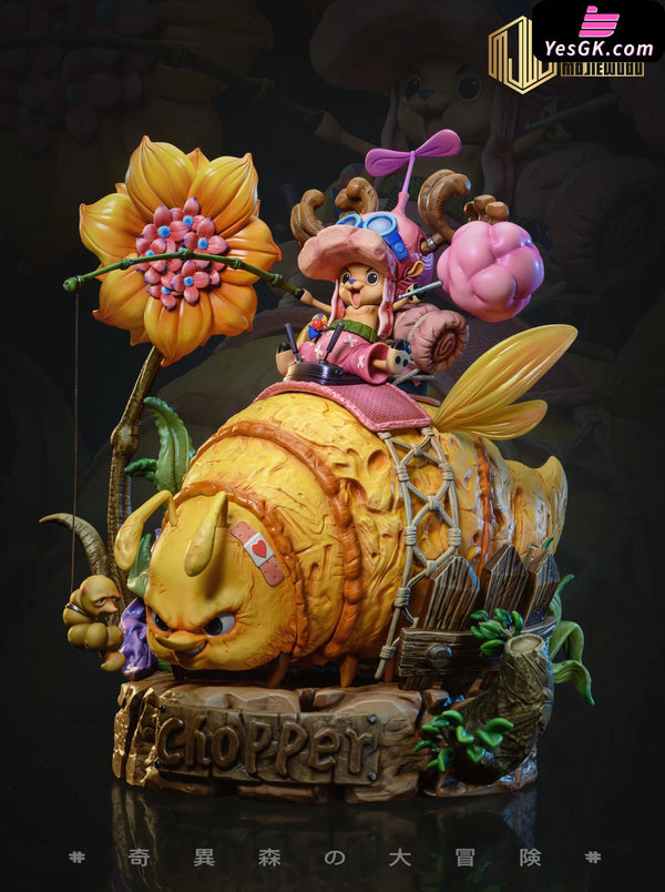 One Piece Strange Forest Adventure Chopper & Big Yellow Insect GK Statue - Mo Jie Wu Du Studio [In-Stock] - Full
