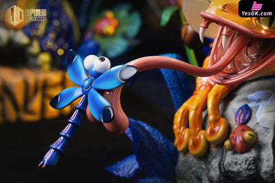 One Piece Strange Forest Adventure Part 3 Usopp Blue Leg Frog Resin Statue - Mo Jie Wu Du Studio [In-Stock] One Piece