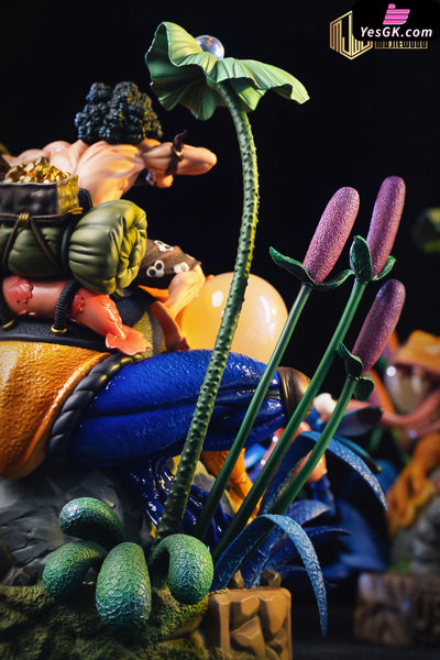 One Piece Strange Forest Adventure Part 3 Usopp Blue Leg Frog Resin Statue - Mo Jie Wu Du Studio [In-Stock] One Piece