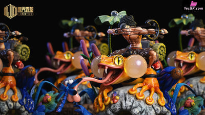 One Piece Strange Forest Adventure Part 3 Usopp Blue Leg Frog Resin Statue - Mo Jie Wu Du Studio [In-Stock] One Piece