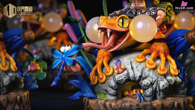 One Piece Strange Forest Adventure Part 3 Usopp Blue Leg Frog Resin Statue - Mo Jie Wu Du Studio [In-Stock] One Piece