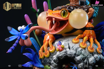 One Piece Strange Forest Adventure Part 3 Usopp Blue Leg Frog Resin Statue - Mo Jie Wu Du Studio [In-Stock] One Piece