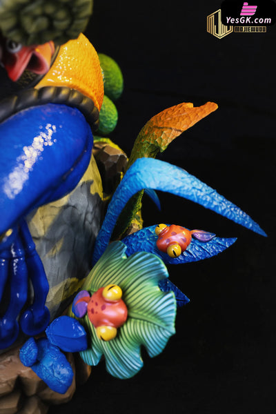 One Piece Strange Forest Adventure Part 3 Usopp Blue Leg Frog Resin Statue - Mo Jie Wu Du Studio [In-Stock] One Piece