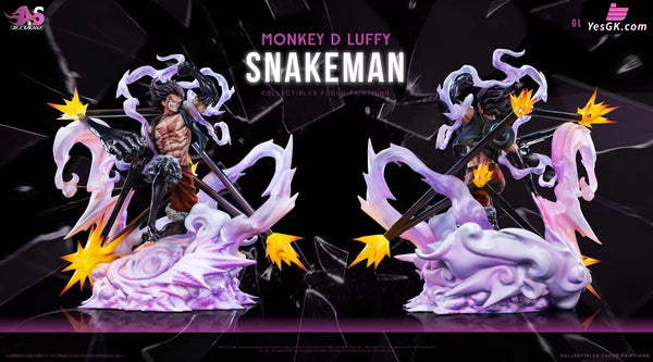 One Piece Straw Hat #4 Snake Man Luffy pop GK Statue - As Studio [Pre-Order] - Deposit / Glossy Version - One Piece
