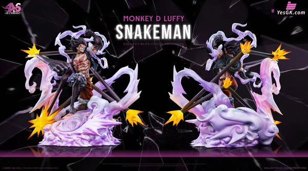 One Piece Straw Hat #4 Snake Man Luffy pop GK Statue - As Studio [Pre-Order] - Deposit / Matte Version - One Piece