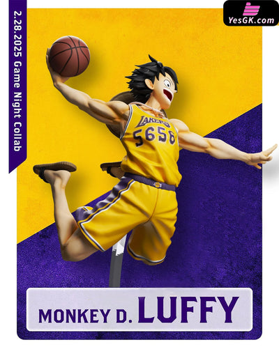 One Piece Straw Hat Basketball Team 1/6 Monkey D. Luffy Full Body Statue GK Statue - K9 Studio [Pre-Order] One Piece