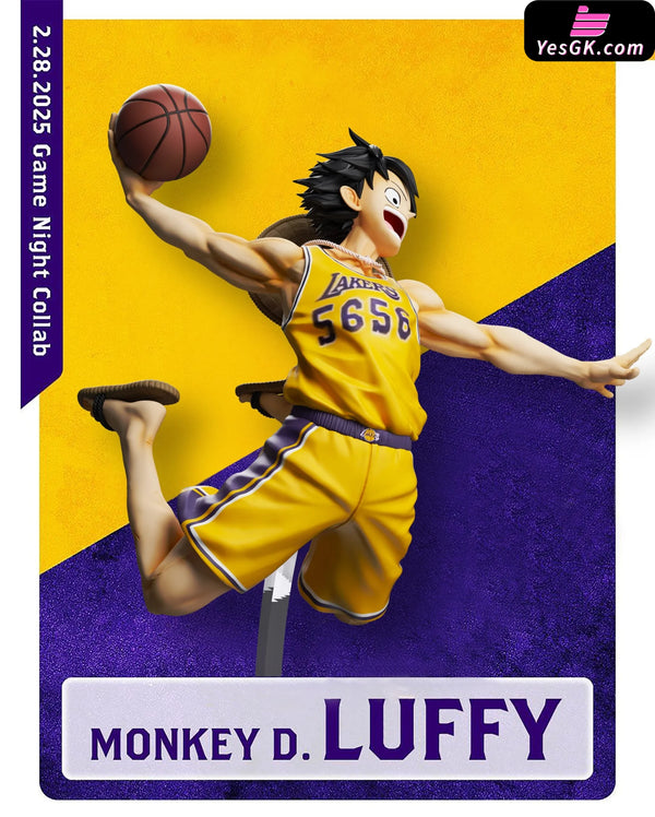 One Piece Straw Hat Basketball Team 1/6 Monkey D. Luffy Full Body Statue GK Statue - K9 Studio [Pre-Order] One Piece