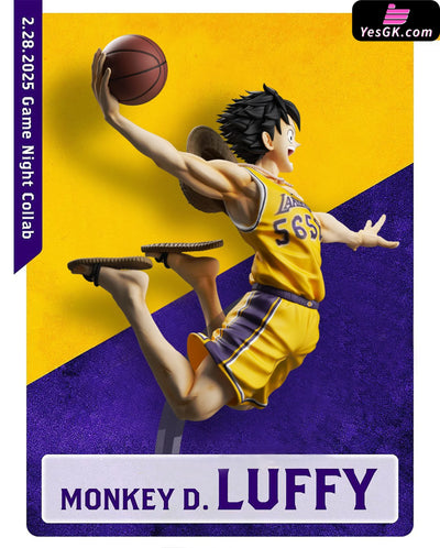 One Piece Straw Hat Basketball Team 1/6 Monkey D. Luffy Full Body Statue GK Statue - K9 Studio [Pre-Order] One Piece