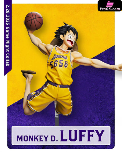 One Piece Straw Hat Basketball Team 1/6 Monkey D. Luffy Full Body Statue GK Statue - K9 Studio [Pre-Order] Deposit One