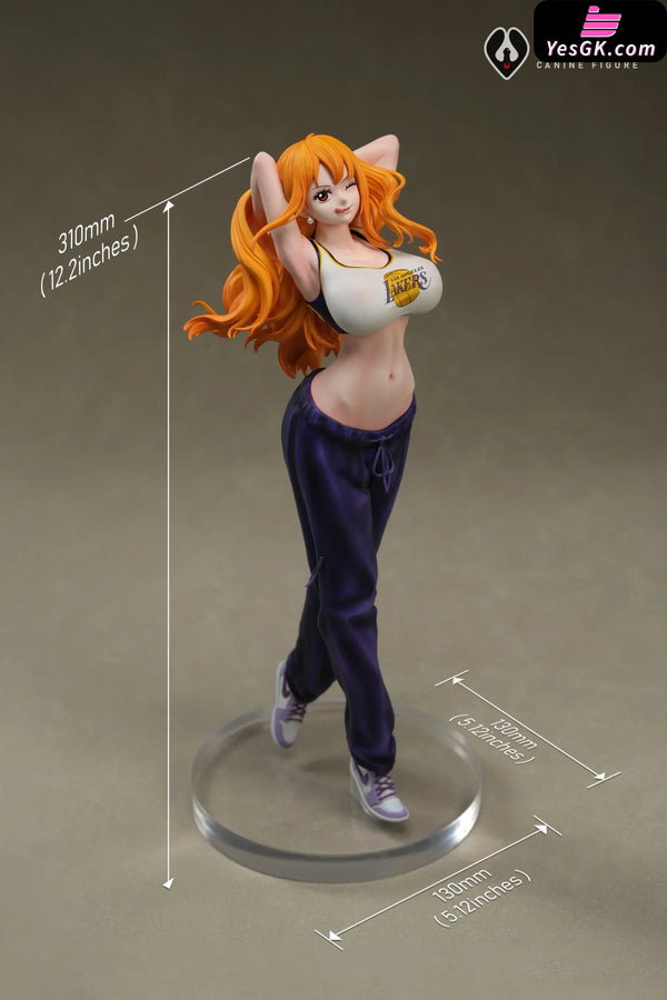 One Piece Straw Hat Basketball Team 1/6 Nami Full-Body GK Statue - K9 Studio [In-Stock] - Full Payment - One Piece