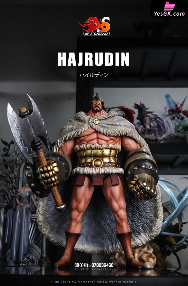 One Piece Straw Hat Grand Fleet #1 Hajrudin Statue - As Studio [Pre - Order] Deposit