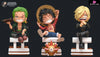One Piece Straw Hat Pirate Zoro & Sanji Resin Statue - ShowHand Studio [In-Stock] One Piece