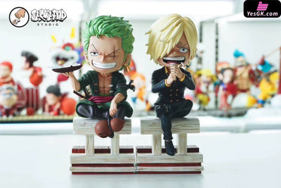 One Piece Straw Hat Pirate Zoro & Sanji Resin Statue - ShowHand Studio [In-Stock] Full Payment / Both One Piece