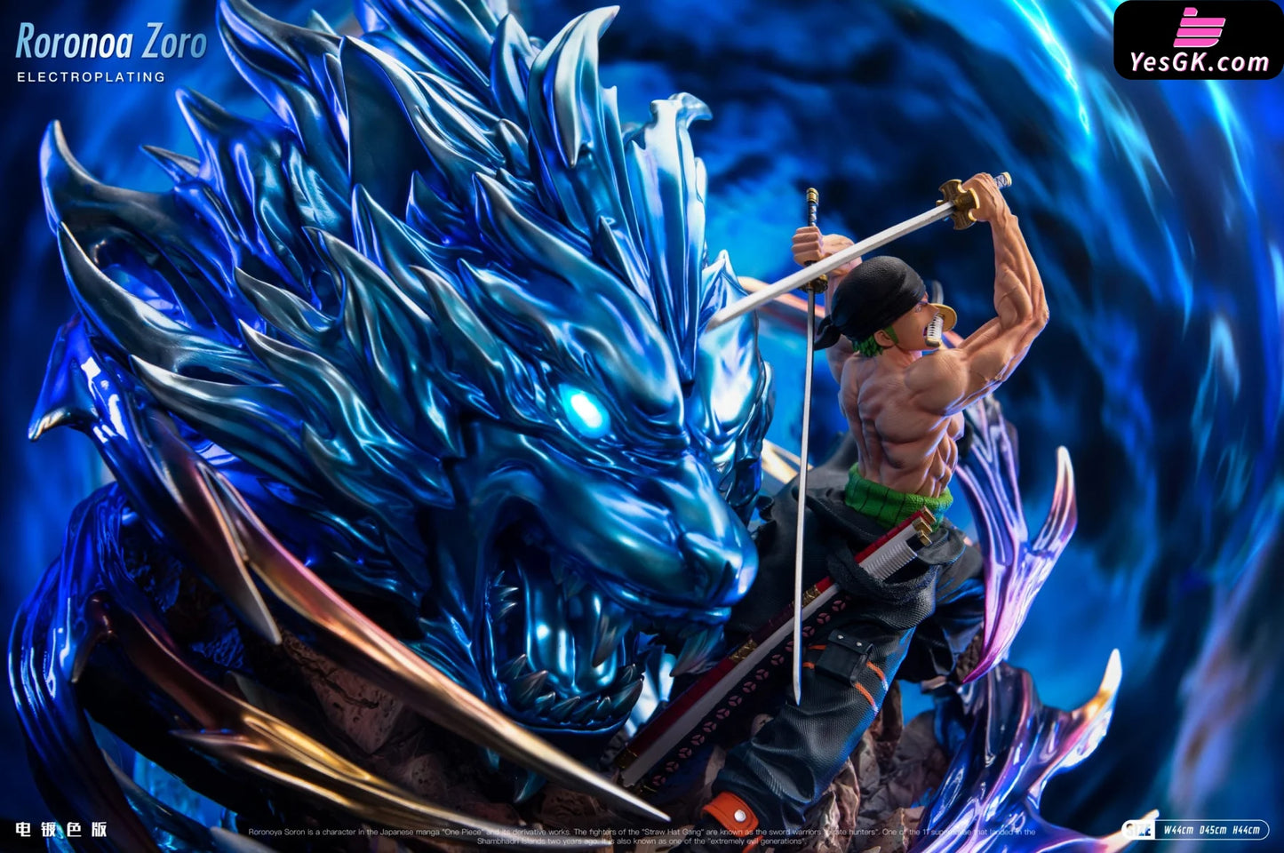 One Piece Straw Hat Pirates 1St Extreme Tiger Hunter Zoro Resin Statue - Jiao Dian Studio & C4