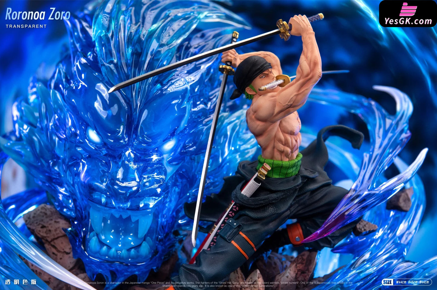 One Piece Straw Hat Pirates 1St Extreme Tiger Hunter Zoro Resin Statue - Jiao Dian Studio & C4