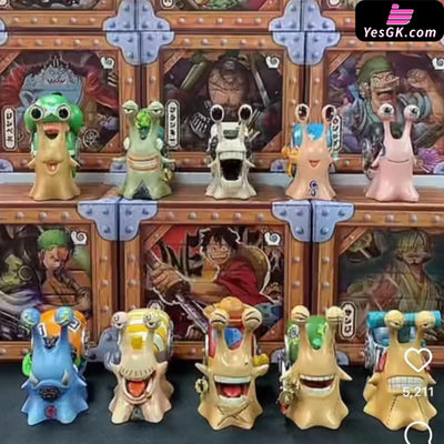 One Piece Straw Hat Pirates Den Mushi Statue - Top Studio [In-Stock]