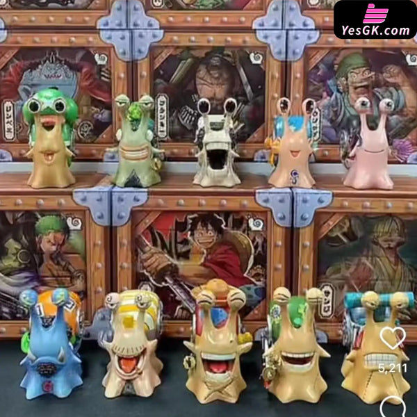 One Piece Straw Hat Pirates Den Mushi Statue - Top Studio [In-Stock]