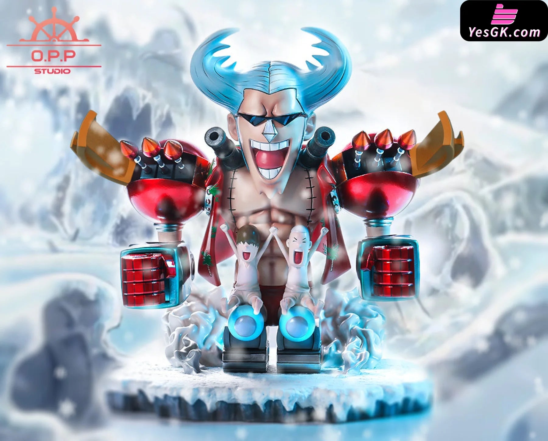 One Piece Straw Hat Pirates Franky Resin Statue - Opp Studio [Pre-Order Closed] Full Payment