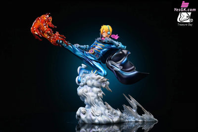 One Piece Straw Hat Pirates Germa 66 Sanji & Invisible Black Sanji GK Statue - Treasure Bay Studio [Pre-Order] One Piece