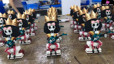 One Piece Straw Hat Pirates #last FRANKY & BROOK & Jinbe Resin Statue - ShowHand Studio [In-Stock] One Piece