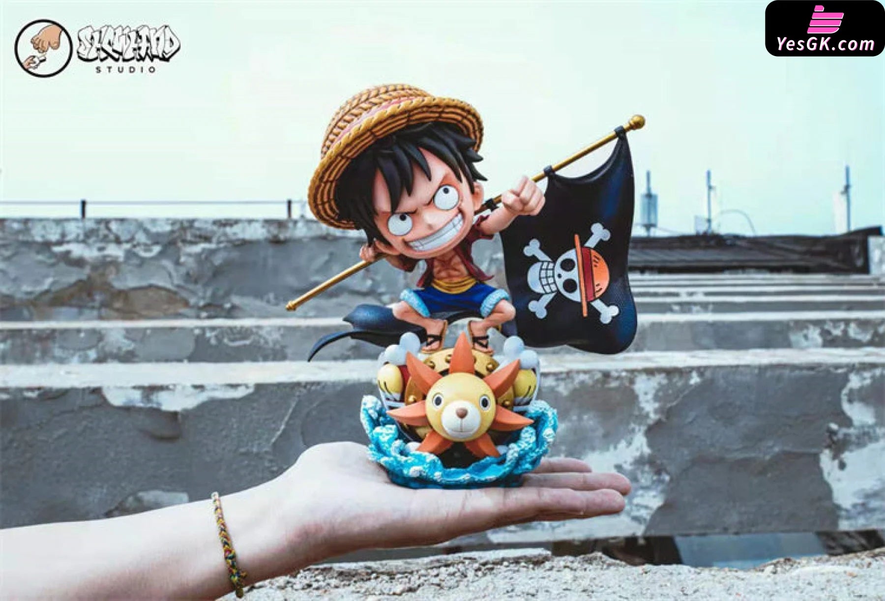 One Piece Straw Hat Pirates Luffy Resin Statue - Showhand Studio [In Stock]