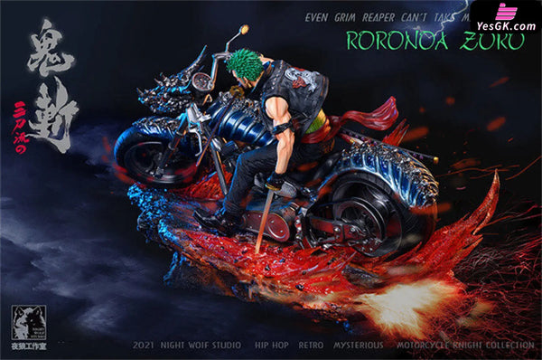 One Piece Straw Hat Pirates Roronoa Zoro Resin Statue - Night Wolf Studio [Pre-Order Closed]