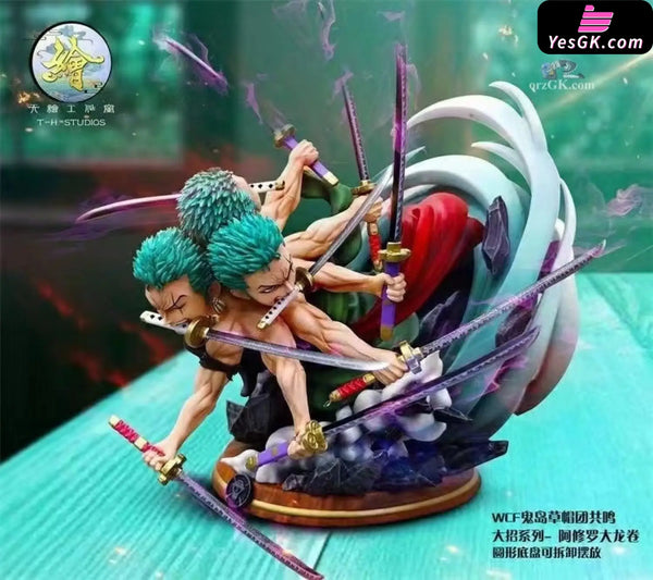 One Piece Straw Hat Pirates Roronoa Zoro Resin Statue - T-H Studio [In Stock]