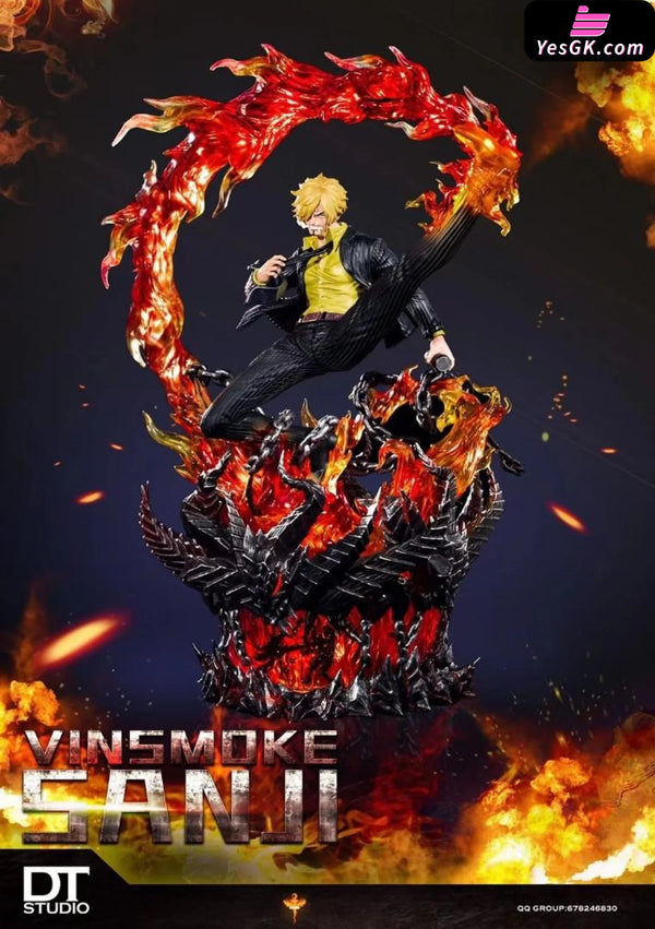 One Piece Straw Hat Pirates Vinsmoke Sanji GK Statue - DT Studio [In-Stock] - Full Payment - One Piece