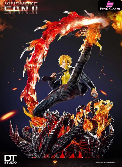 One Piece Straw Hat Pirates Vinsmoke Sanji GK Statue - DT Studio [In-Stock] - Full Payment - One Piece