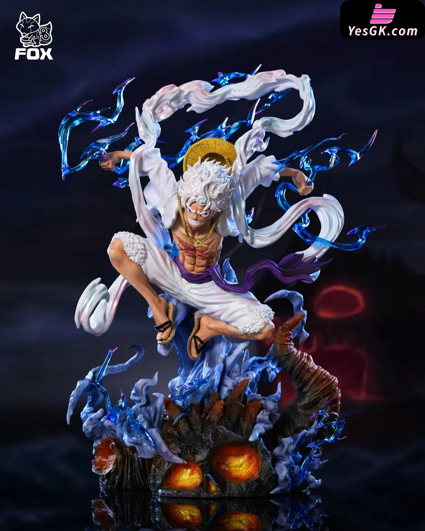 One Piece Straw Hat Resonance Completion Series 1St Nika Luffy Resin Statue - Fox Studio