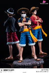 One Piece Straw Hat Resonance Series Third Round All Costumes Project First Round Monkey D. Luffy GK Statue - SPADES K