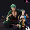 One Piece Straw Hat Roronoa Zoro & Chopper Statue - Fu Li She Studio [Pre-Order]