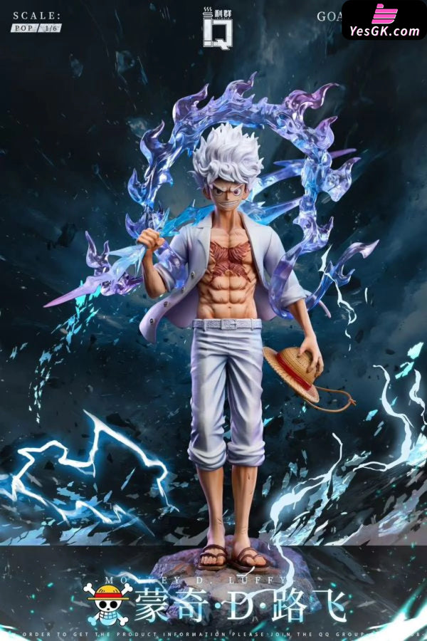 One Piece Suit Nika Luffy GK Statue - LQ Studio [Pre-Order] Deposit / White Suit Edition / 1/6 Scale One Piece