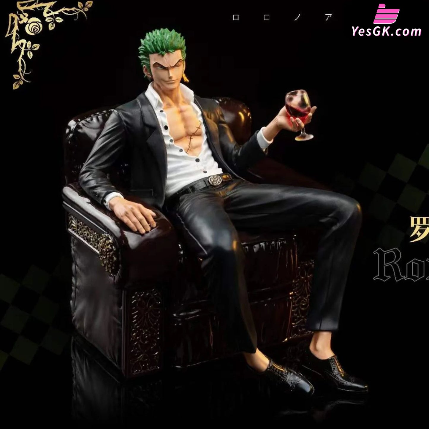 One Piece Suit Thug Series Part #3 Roronoa Zoro Statue - In Studio [Pre-Order]