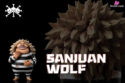 One Piece Summit War Saga Blackbeard Pirates Sanjuan Wolf GK Statue - A + Studio [Pre-Order] One Piece