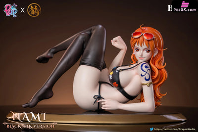 One Piece Sunglasses Nami GK Statue - Dragon & POP Studio [Pre-Order Closed] Full Payment / B black silk version One