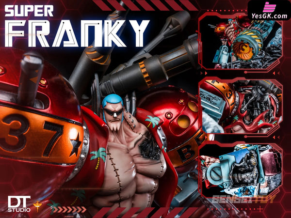 One Piece Super Franky GK Statue - DT Studio [In-Stock] - Full Payment - One Piece