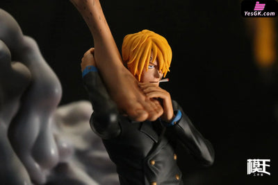 One Piece Super Pirate Six God Combination Chopper & Zoro & Sanji & Franky & Usopp pop GK Statue Mo Wang Studio [Pre