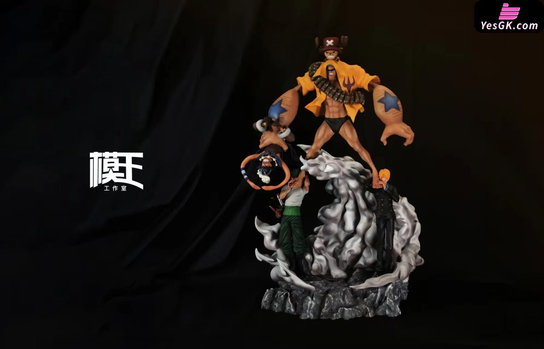 One Piece Super Pirate Six God Combination Chopper & Zoro & Sanji