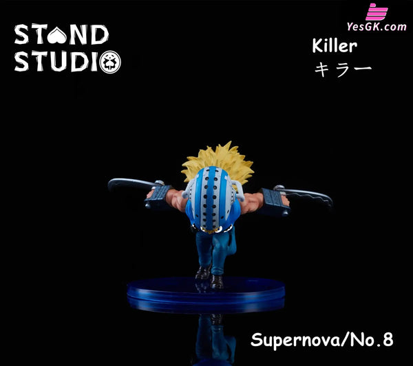 One Piece Supernova #7 Luffy & #8 Killer WCF Statue - Stand Studio [In-Stock] - Full Payment - One Piece