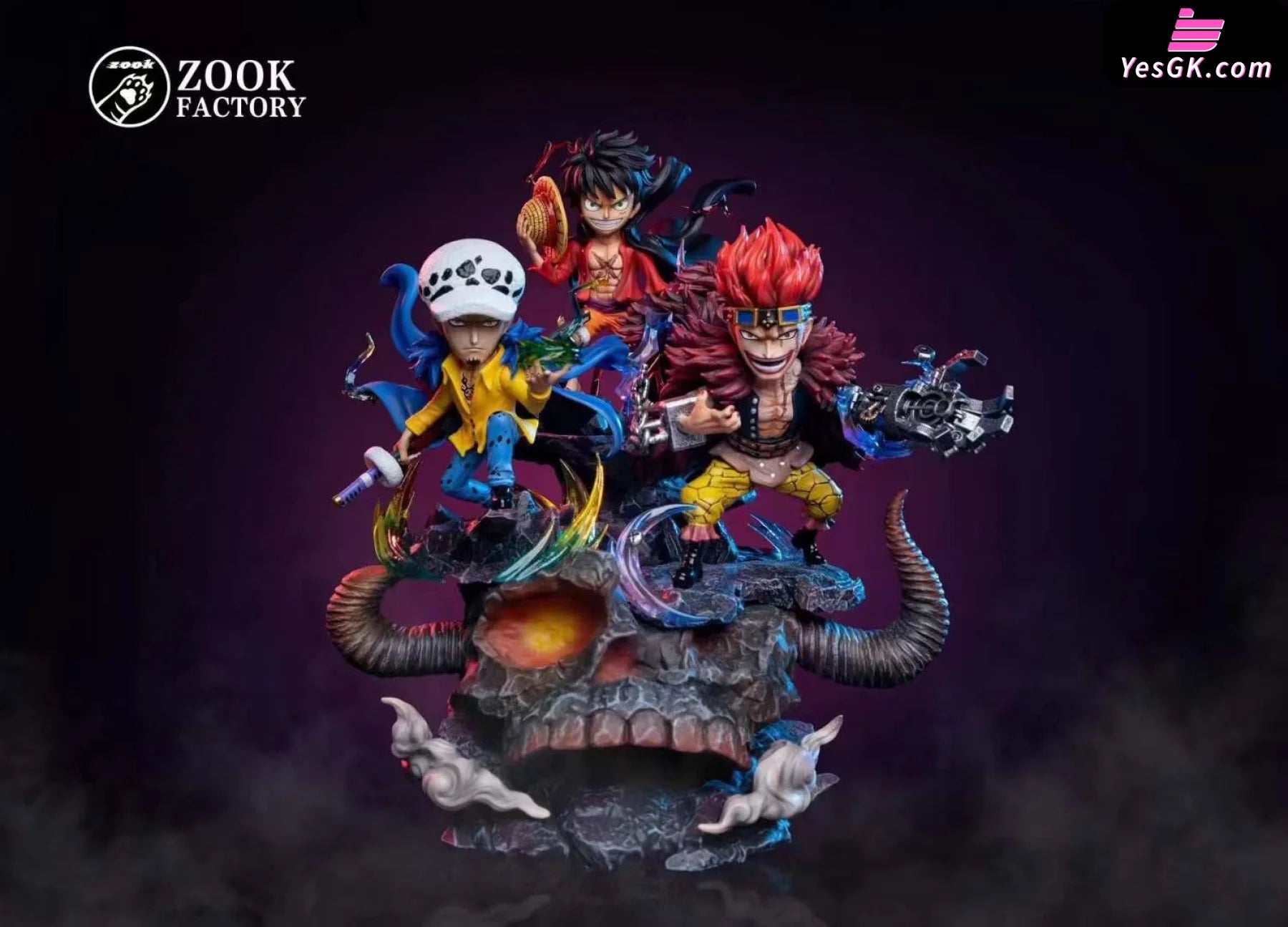 One Piece Supernova-Captain Three #2 Trafalgar D. Water Law Resin Statue - Zook Factory [Pre-Order]