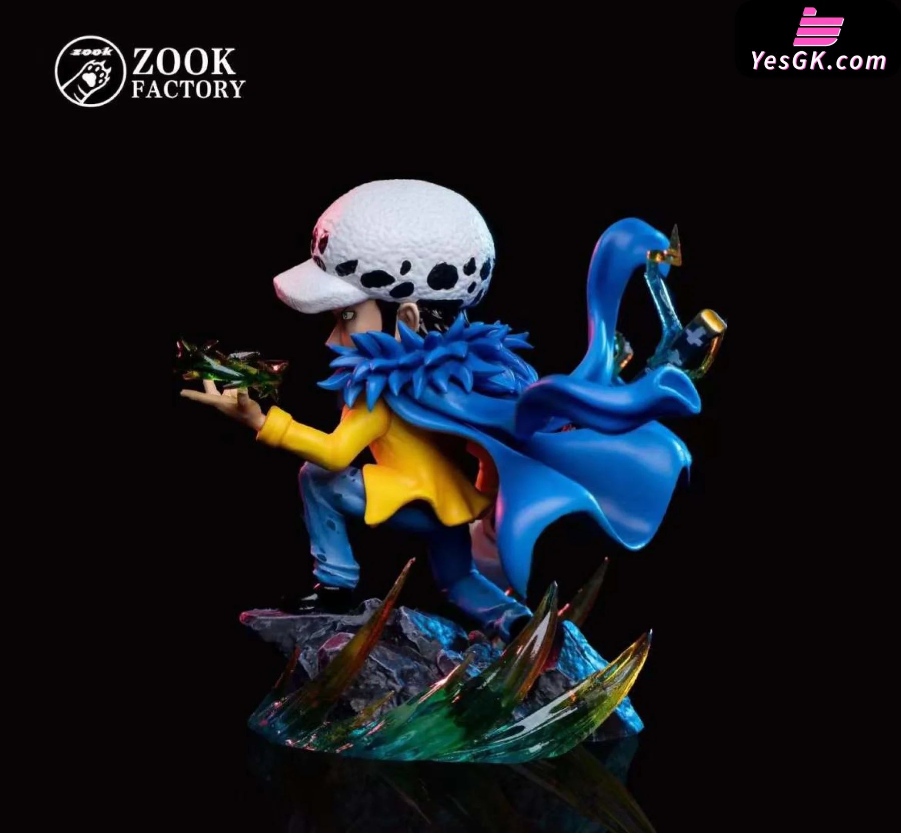 One Piece Supernova-Captain Three #2 Trafalgar D. Water Law Resin Statue - Zook Factory [Pre-Order]