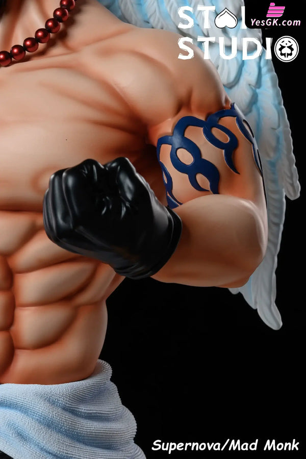 One Piece Supernova Series #3 Mad Monk Urouge Resin Statue - Stand Studio [In-Stock] - Full Payment - One Piece