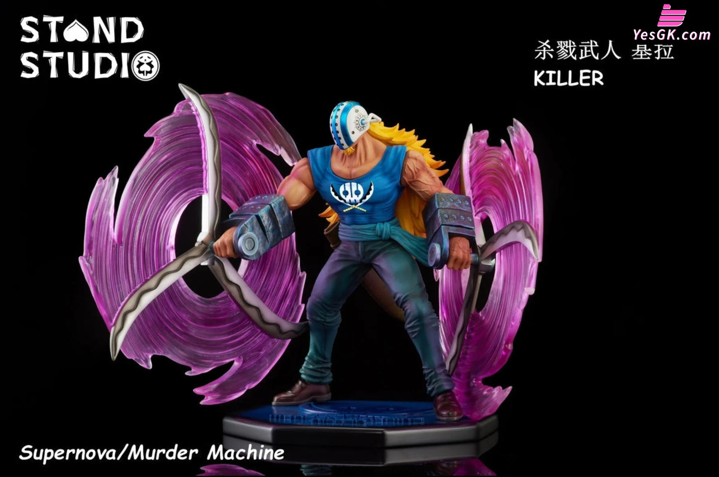 One Piece Supernova Series Killer Resin Statue - Stand Studio [Pre-Order Closed] Full Payment